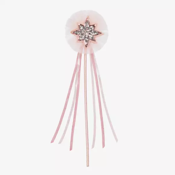 Tutu du Monde-Girls Sparkling Pink Star Wand | Childrensalon Outlet