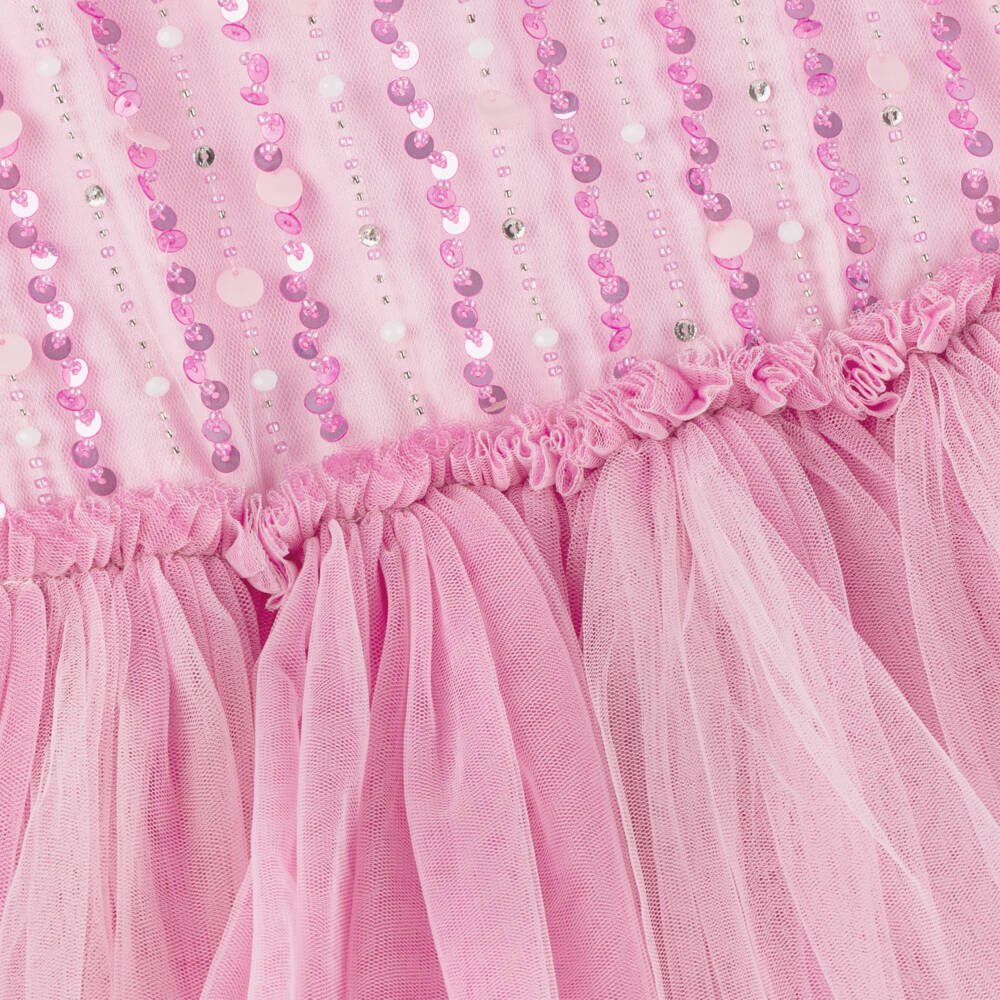 Tutu du Monde-Girls Sparkling Sequin Tulle Gown | Childrensalon Outlet