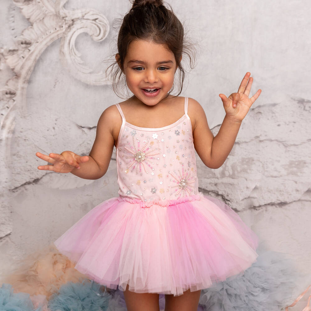 Tutu du Monde-Блестящее платье из тюля для девочек | Childrensalon Outlet