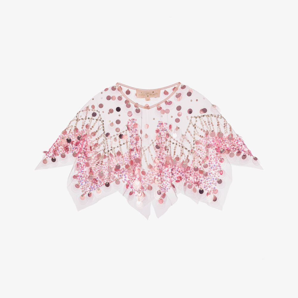 Tutu du Monde-Girls Sparkling Tulle Sequin Wrap | Childrensalon Outlet