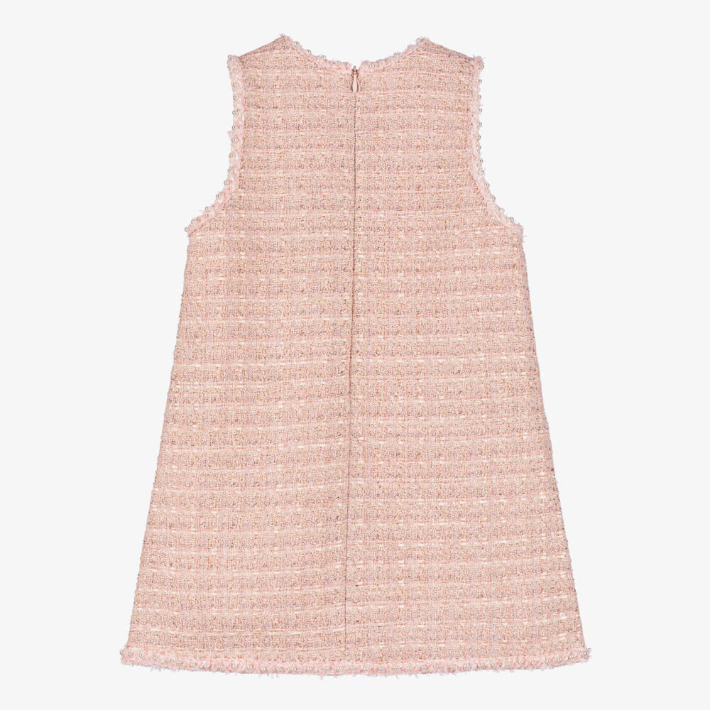 Tutu du Monde-Girls Sparkling Tweed Bow Dress | Childrensalon Outlet