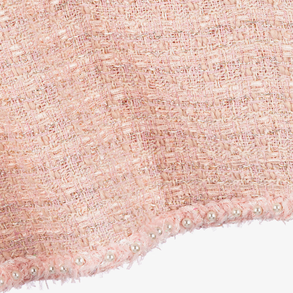 Tutu du Monde-Girls Sparkling Tweed Bow Dress | Childrensalon Outlet