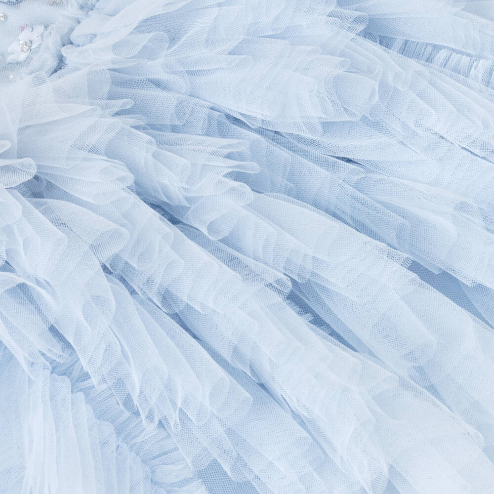 Tutu du Monde-Girls Tulle Dress with Diamanté Elegance | Childrensalon Outlet