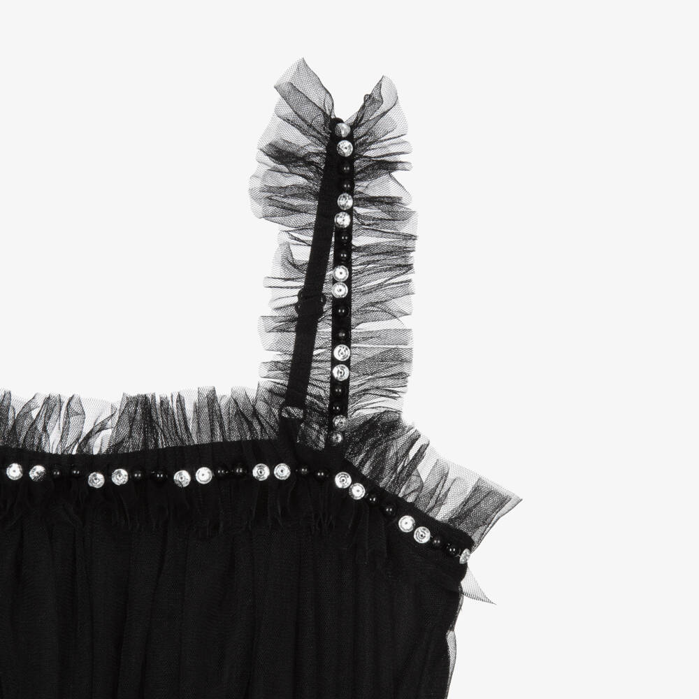 Tutu du Monde-Girls Tulle Dress with Ruffles | Childrensalon Outlet