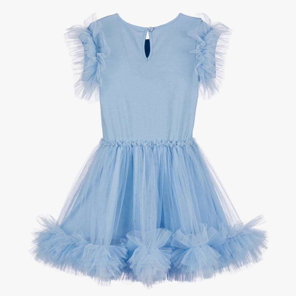 Tutu du Monde-Girls Tulle Sequin Butterfly Dress | Childrensalon Outlet