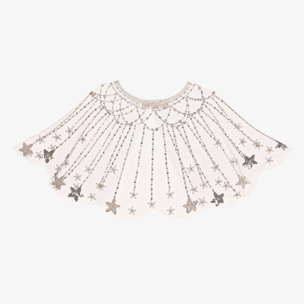 Tutu du Monde-Girls Twinkling Pink Tulle Cape | Childrensalon Outlet