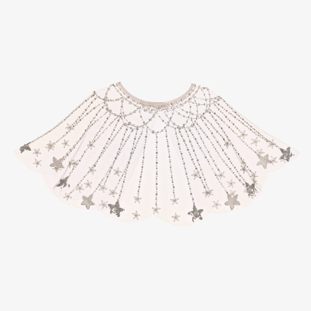 Tutu du Monde-Girls Twinkling Pink Tulle Cape | Childrensalon Outlet