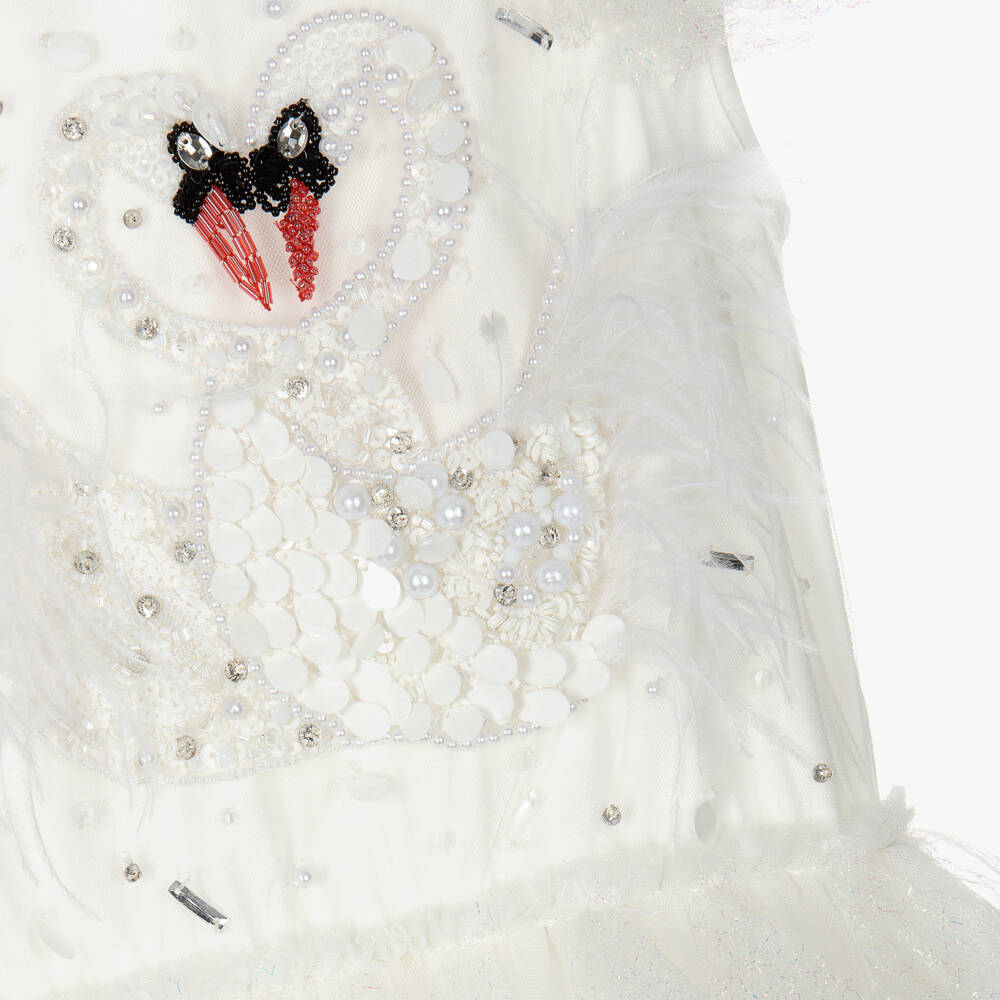 Tutu du Monde-Girls White Swan Lake Costume Dress | Childrensalon Outlet