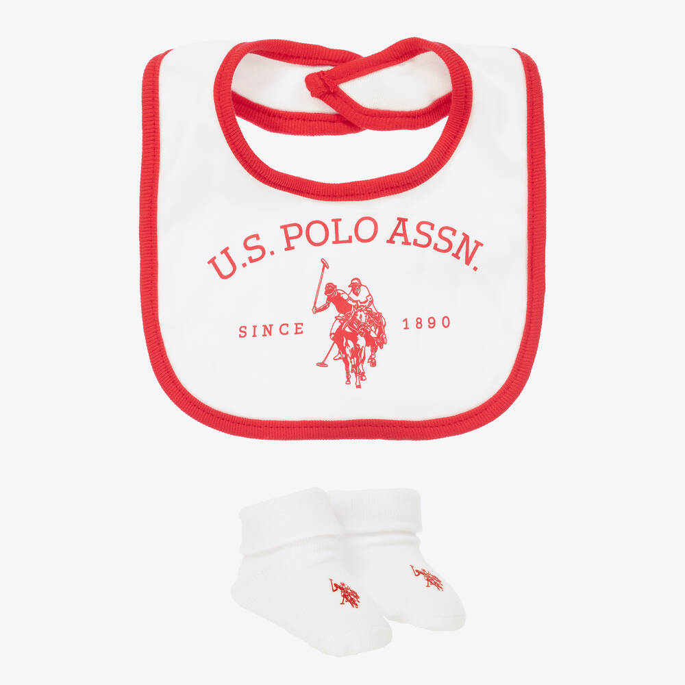 Baby Boys Bib Booties Set