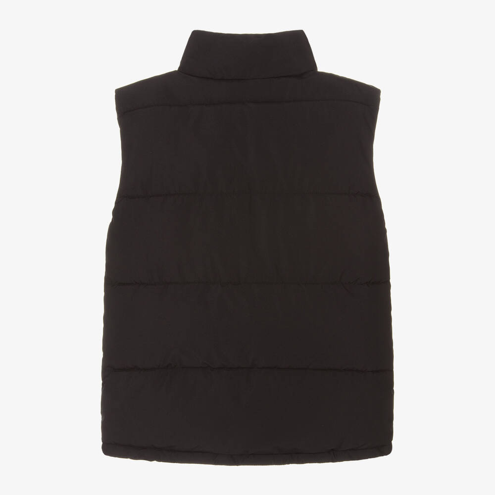 Boys black gilet shop