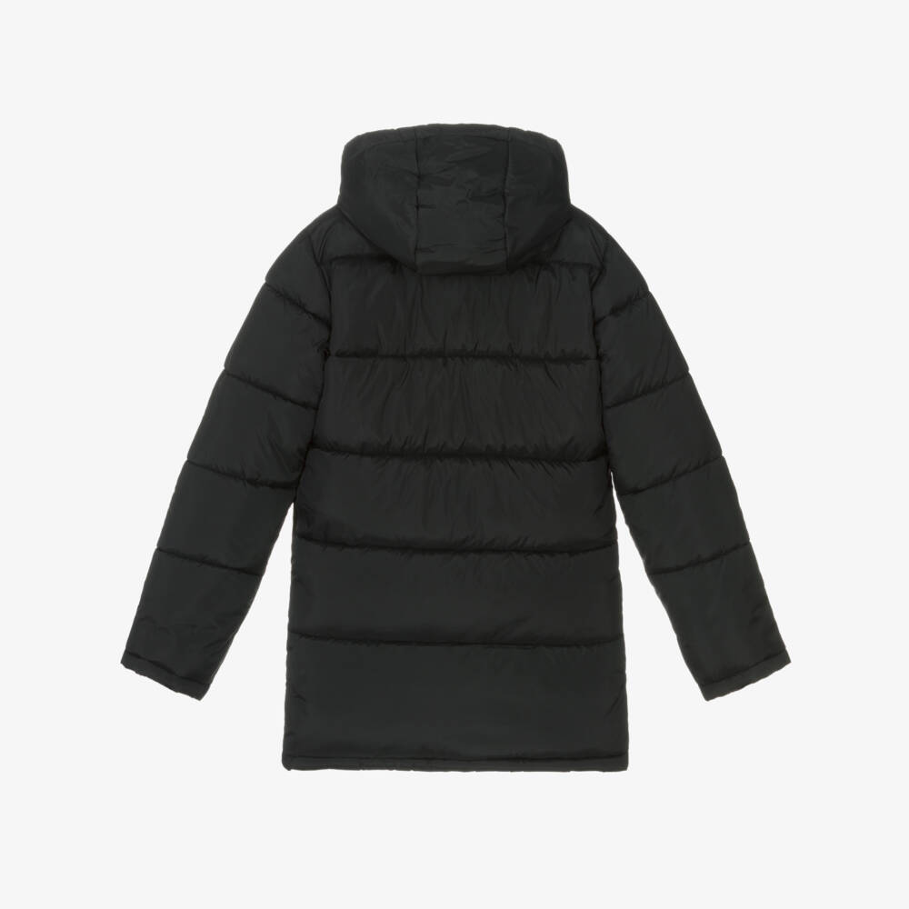 U.S. Polo Assn.-Boys Black Water Repellent Puffer Coat | Childrensalon Outlet