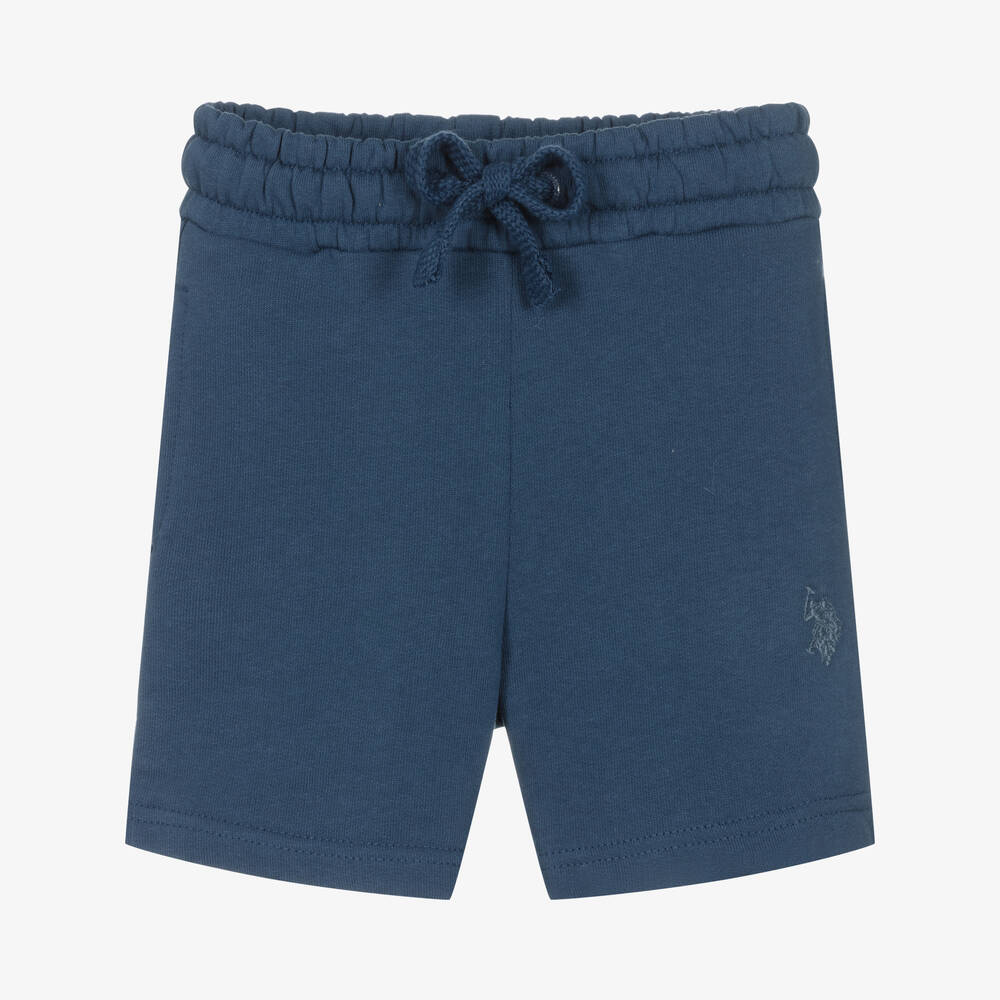 U.S. Polo Assn. - Boys Blue Cotton Shorts | Childrensalon