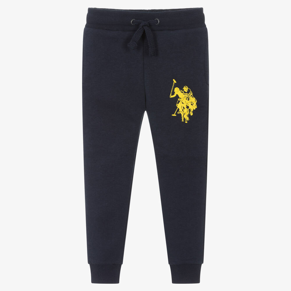 U.S. Polo Assn. - Boys Blue Logo Joggers | Childrensalon