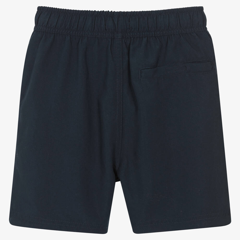 U.S. Polo Assn.-Boys Blue Logo Swim Shorts | Childrensalon Outlet