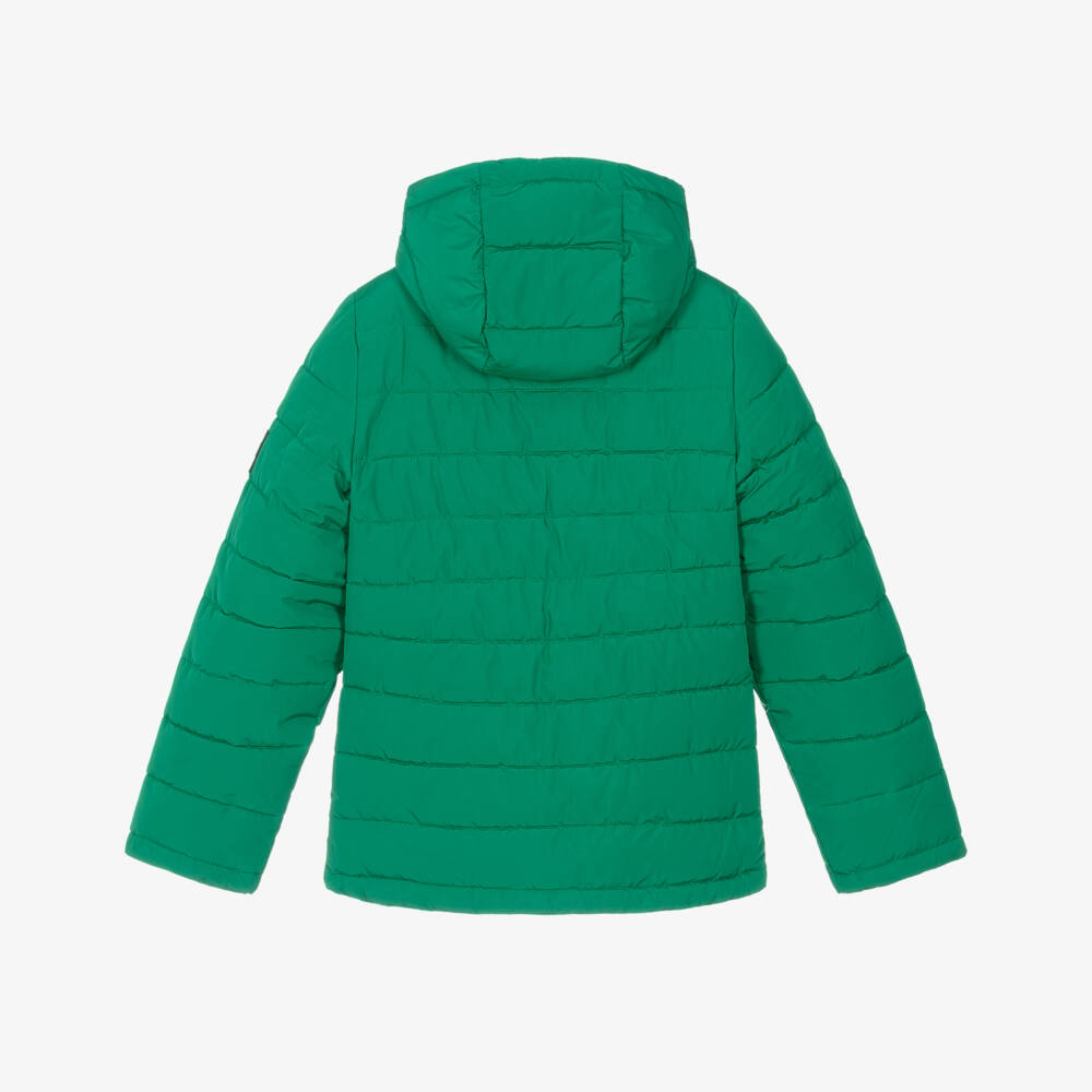 U.S. Polo Assn.-Boys Bright Green Padded Jacket | Childrensalon Outlet