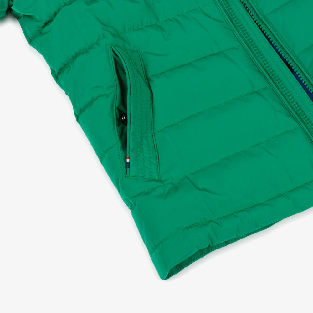 U.S. Polo Assn.-Boys Bright Green Padded Jacket | Childrensalon Outlet