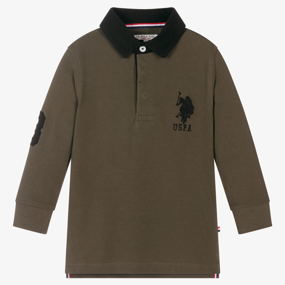 U.S. Polo Assn. Boys Cotton Pique Polo Shirt Childrensalon Outlet