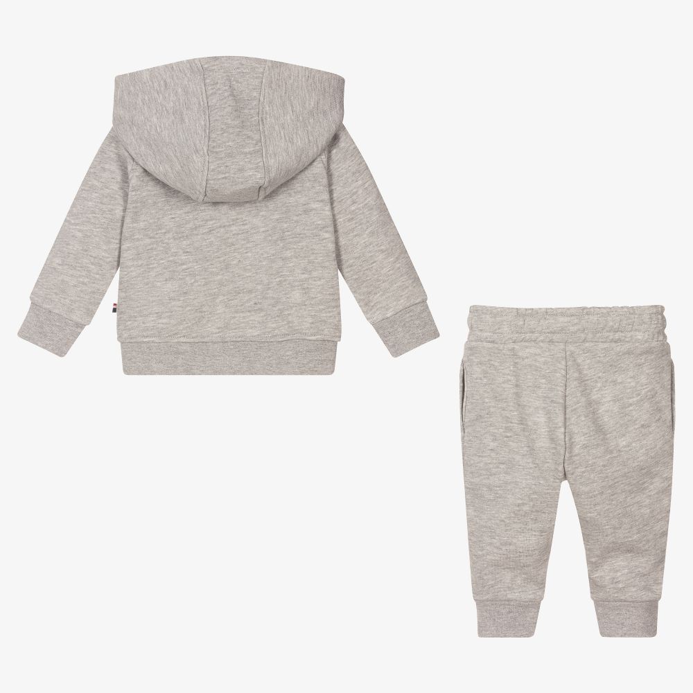 Grey polo hot sale tracksuit