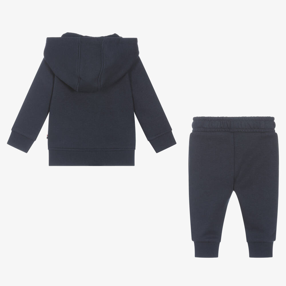 Navy blue polo tracksuit hotsell