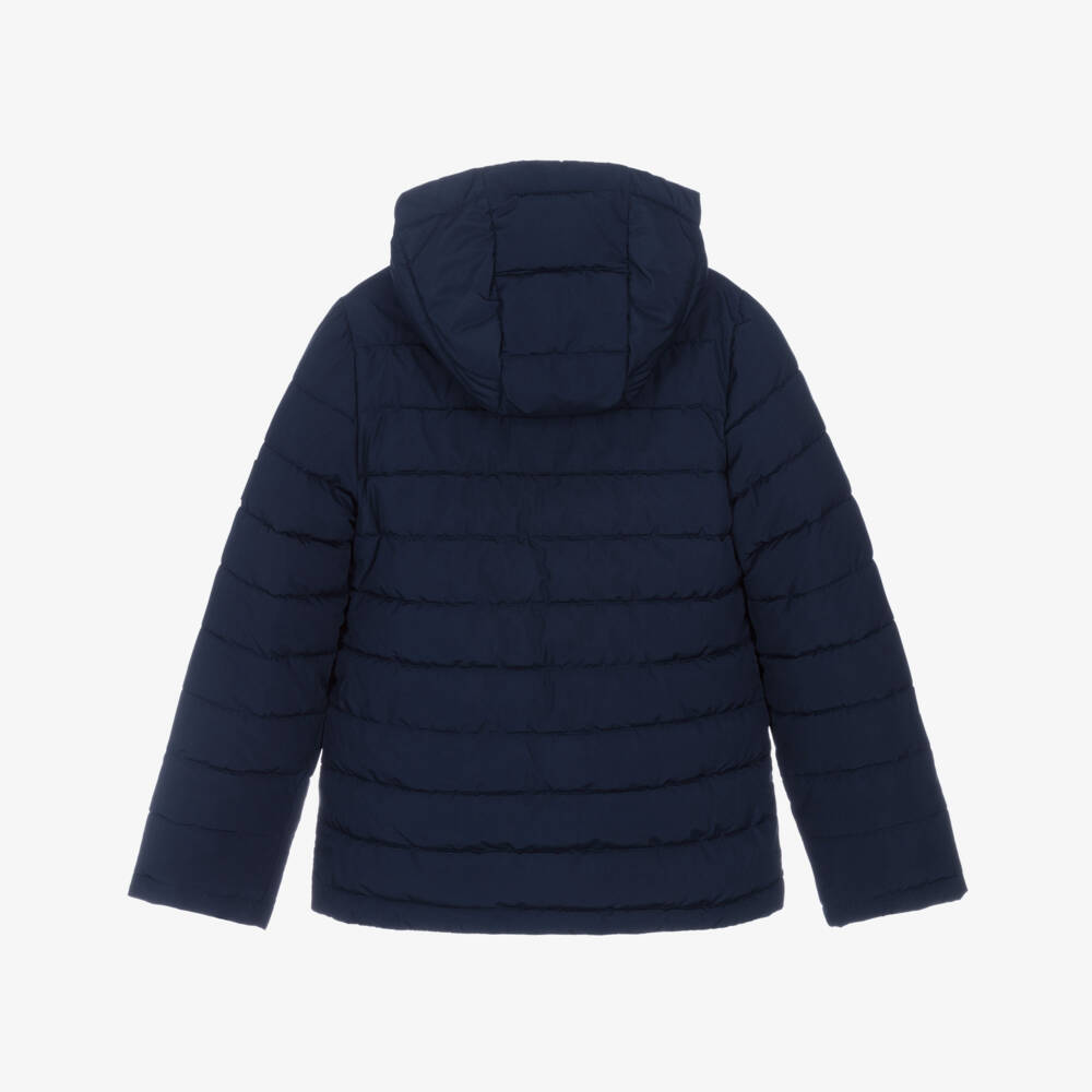 U.S. Polo Assn.-Boys Navy Blue Padded Jacket | Childrensalon Outlet