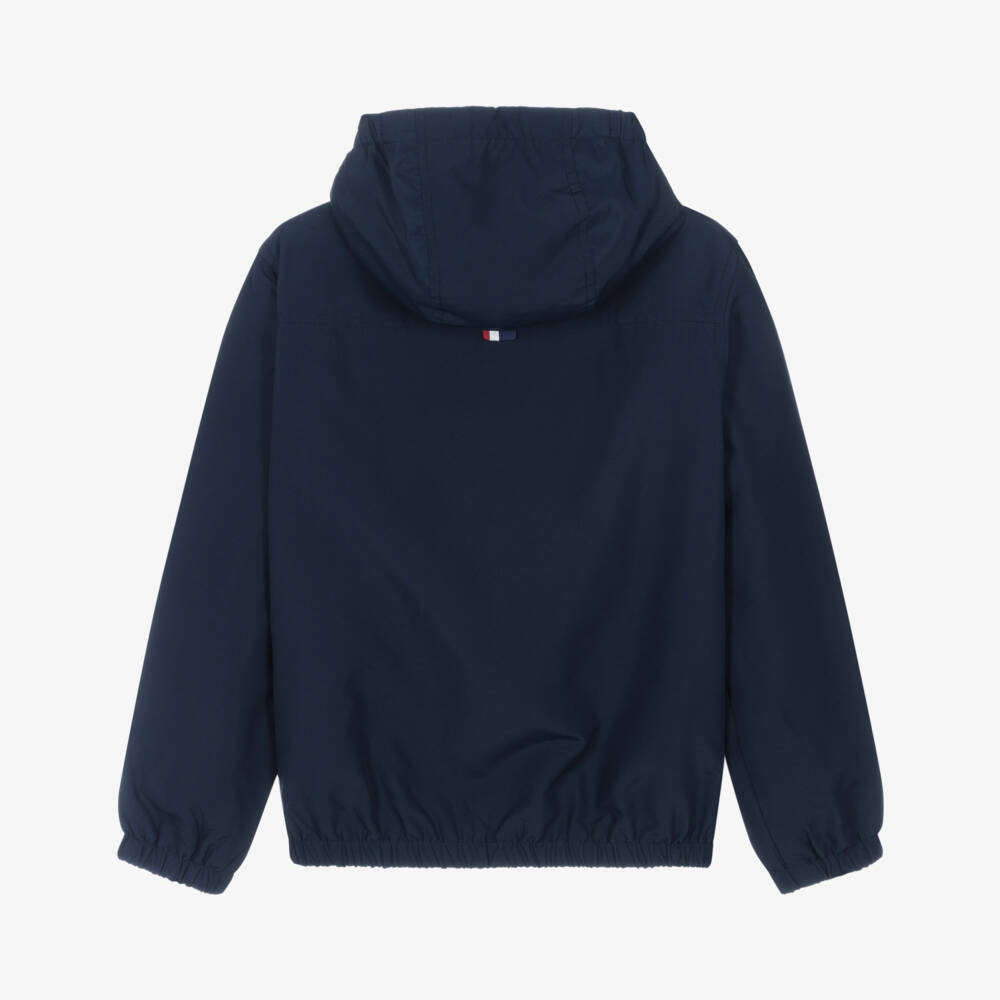 U.S. Polo Assn.-Boys Navy Blue Water Resistant Jacket | Childrensalon Outlet