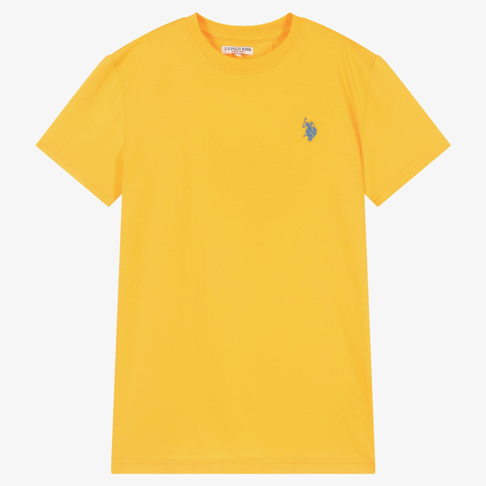 U.S. Polo Assn. - Boys Orange Cotton T-Shirt | Childrensalon