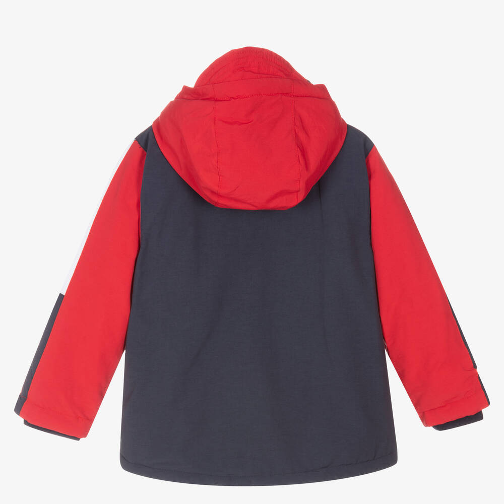 Red polo jacket store