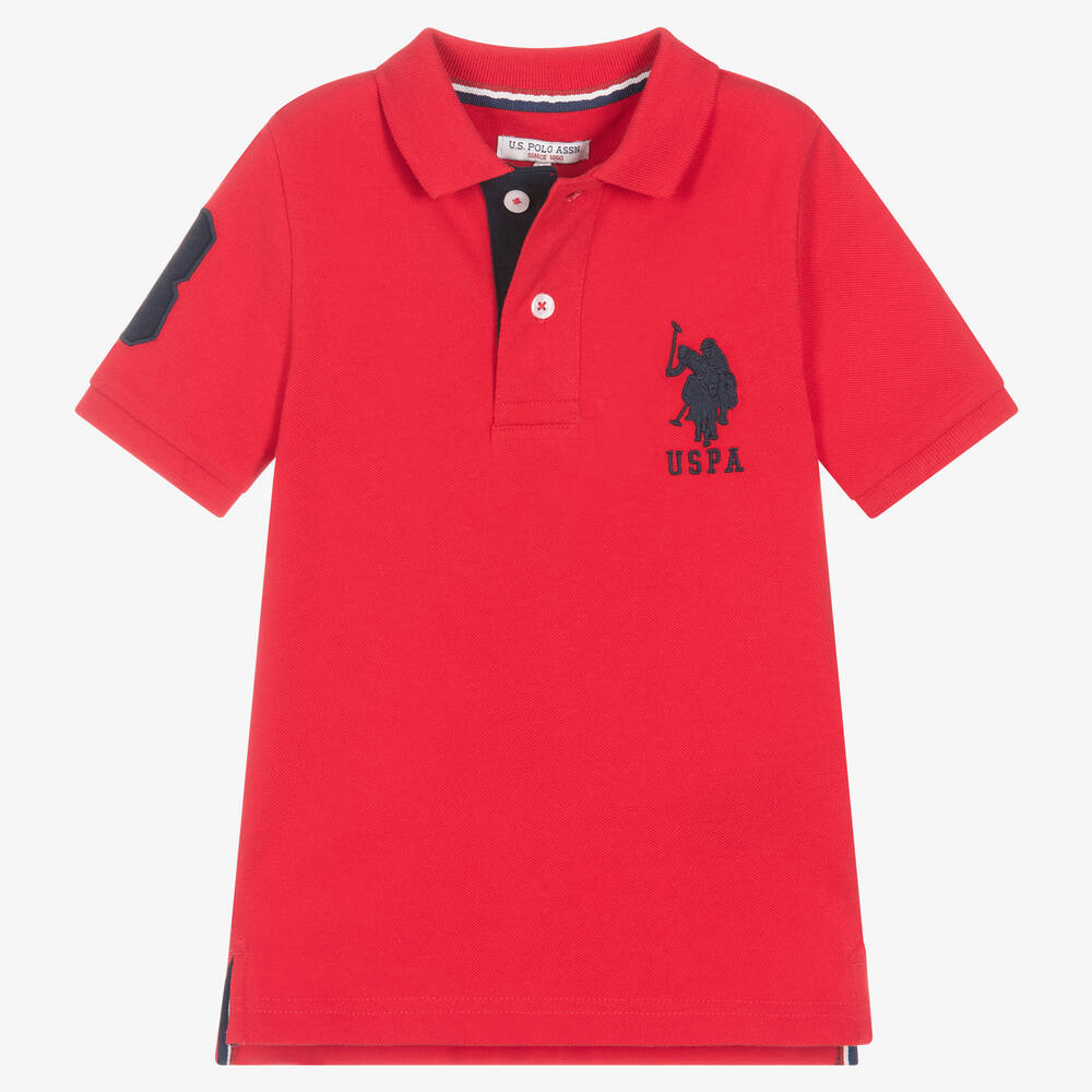 Buy red polo shirt shop