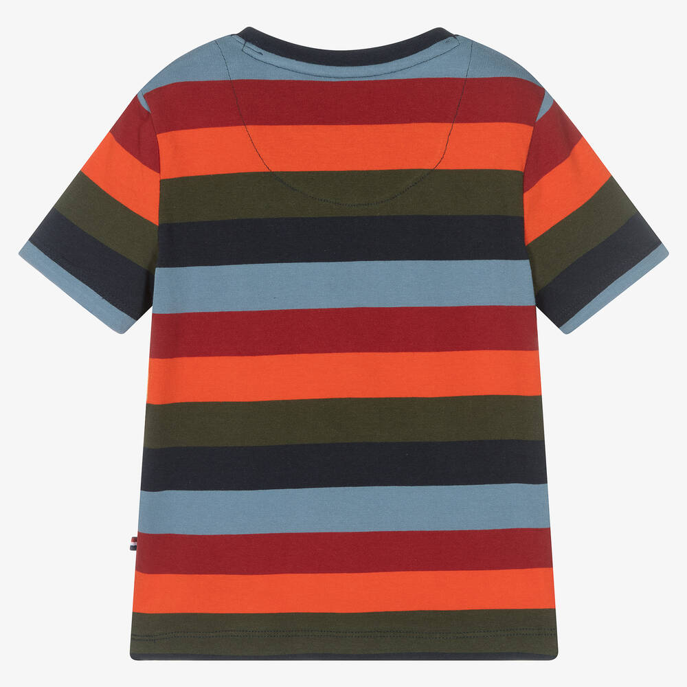 U.S. Polo Assn. - Boys Red & Navy Blue Striped T-Shirt | Childrensalon  Outlet