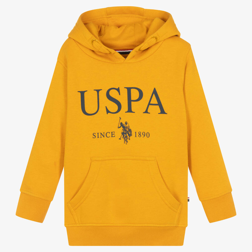 Yellow polo cheap hoodie