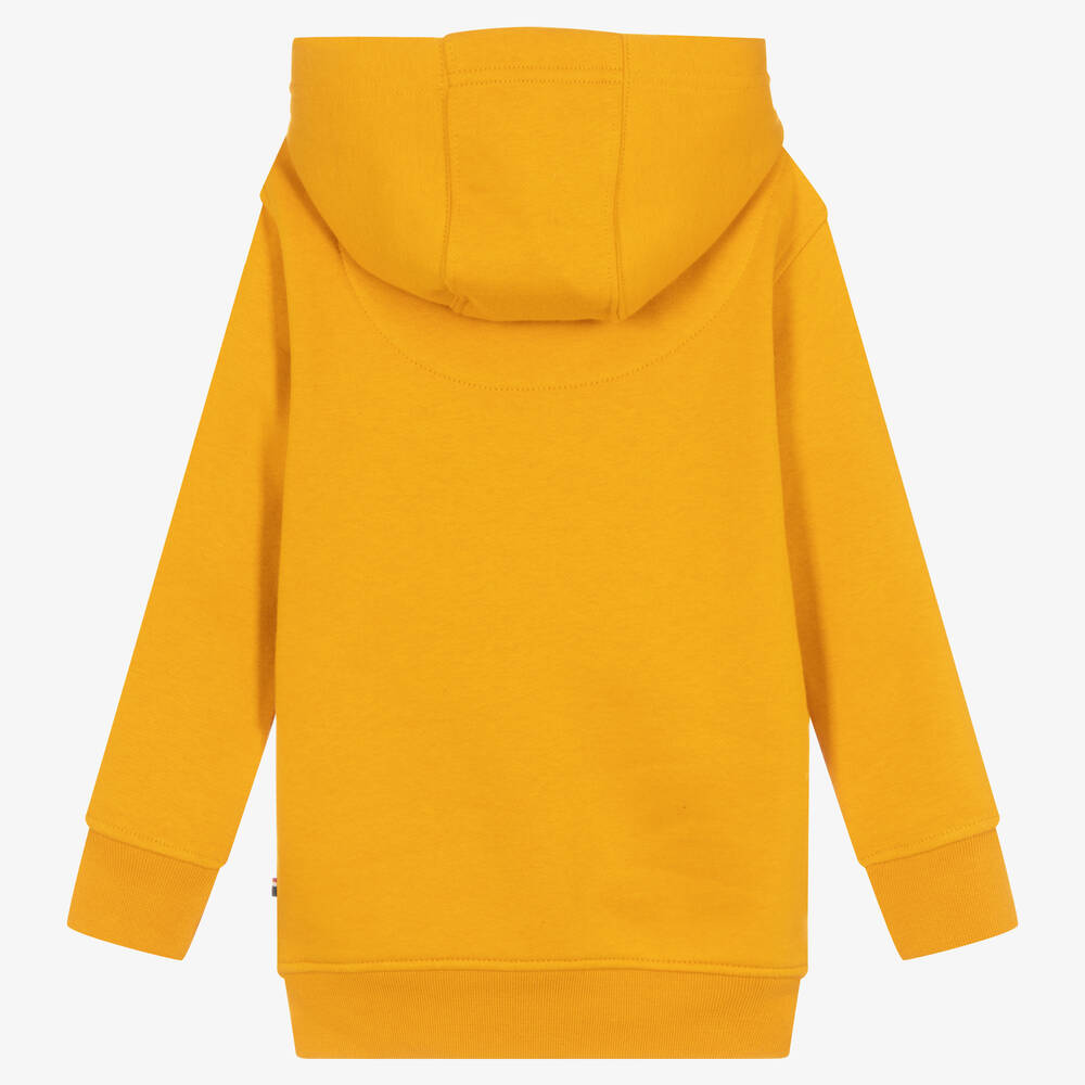 U.S. Polo Assn. Boys Yellow Cotton Logo Hoodie Childrensalon Outlet