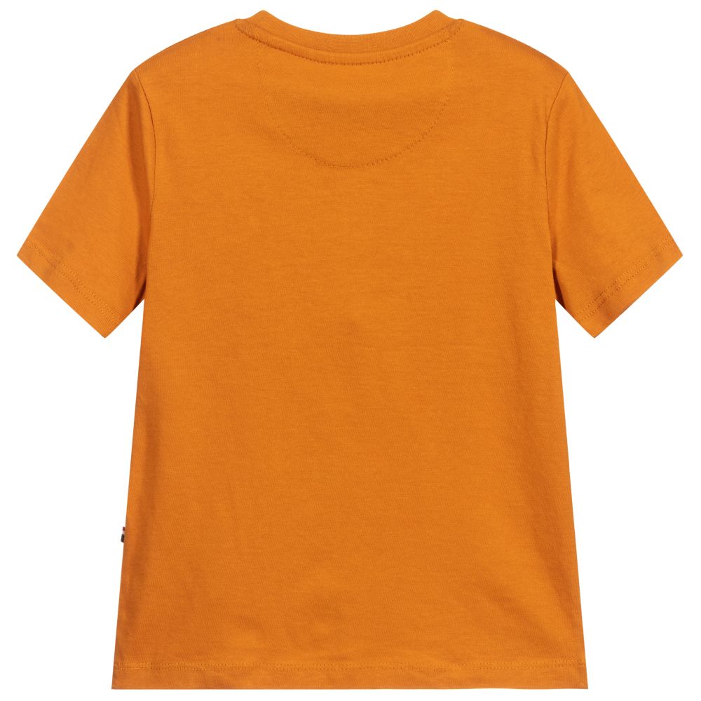 U.S. Polo Assn. - Dark Gold Logo Cotton T-Shirt | Childrensalon Outlet