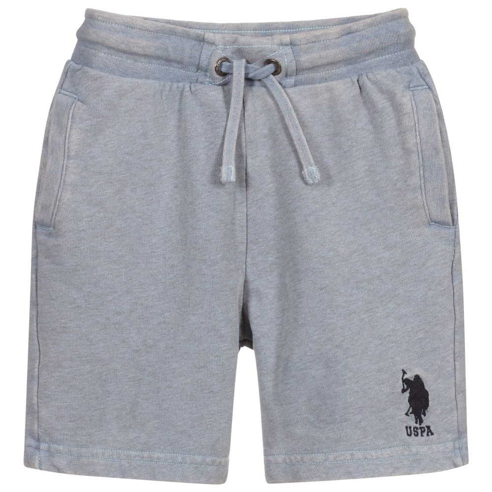 polo shorts blue