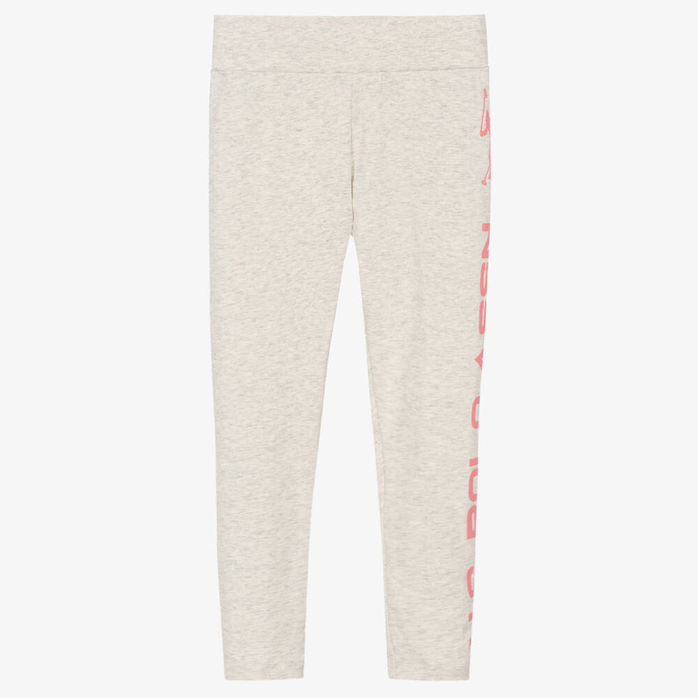 Girls grey sales adidas leggings