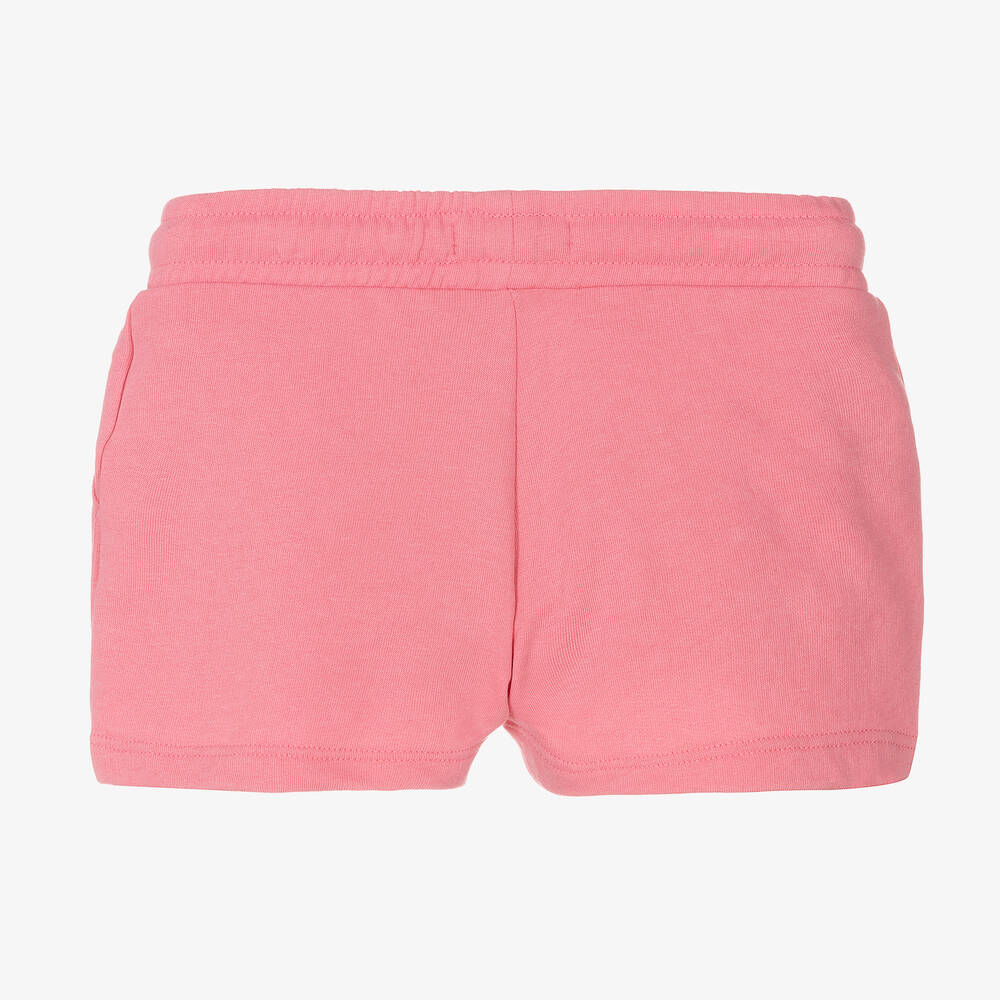 U.S. Polo Assn.-Girls Pink Cotton Shorts | Childrensalon Outlet