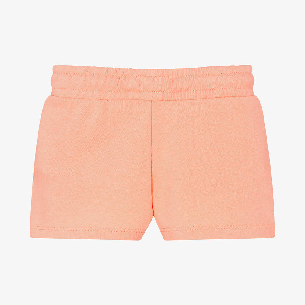 U.S. Polo Assn.-Girls Pink Logo Jersey Shorts | Childrensalon Outlet