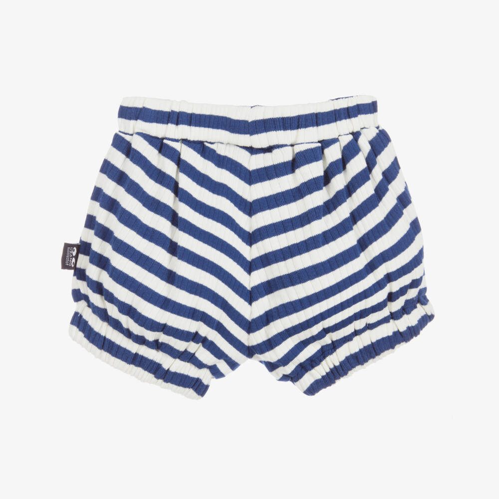 UBANG-Blue Striped Baby Shorts | Childrensalon Outlet