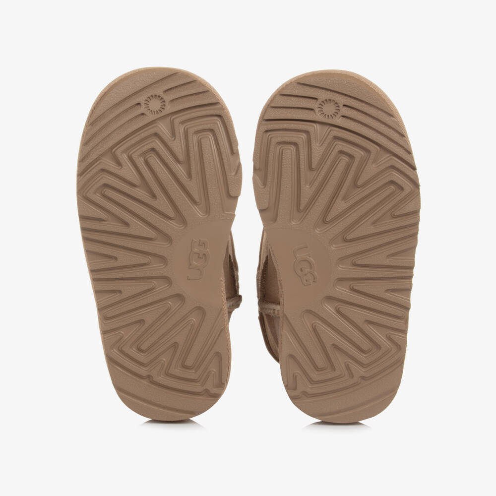 UGG-Boys Sand Suede Leather Boots | Childrensalon Outlet