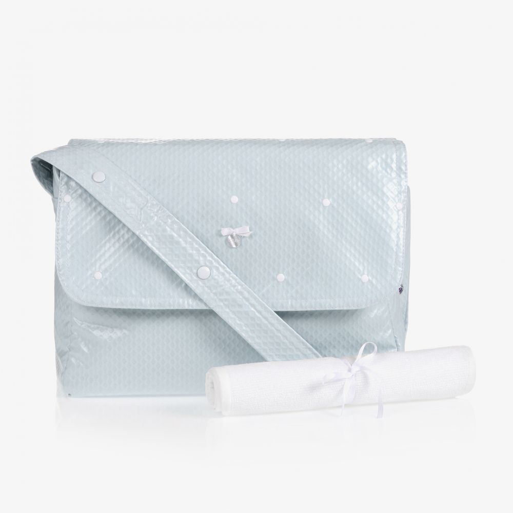 Uzturre - Blue Changing Bag (38cm) | Childrensalon