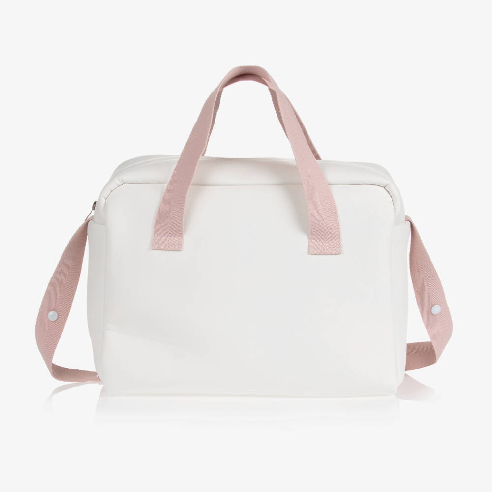 Uzturre-Белая пеленальная сумка со звездой (38см) | Childrensalon Outlet