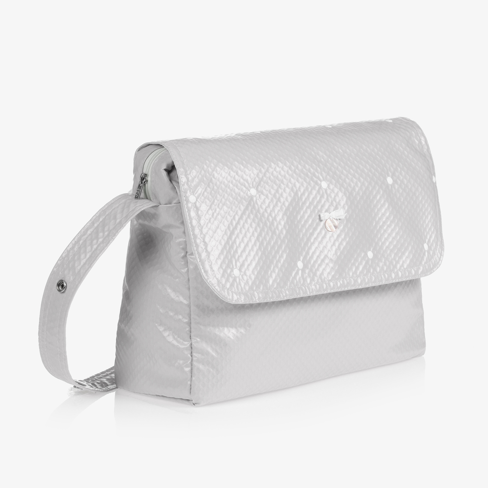 Uzturre-حقيبة لمستلزمات الأطفال لون رمادي (38 سم) | Childrensalon Outlet