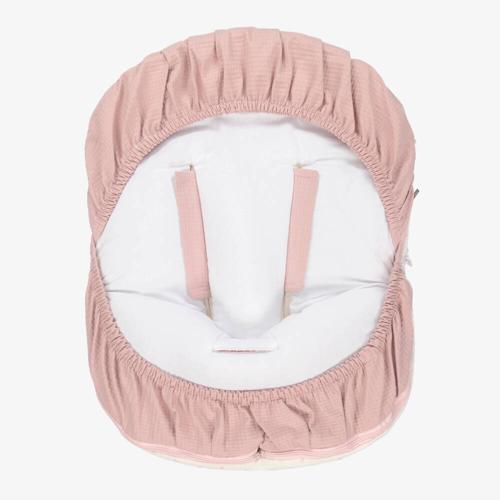 Uzturre-Pink Car Seat Baby Nest (75cm) | Childrensalon Outlet