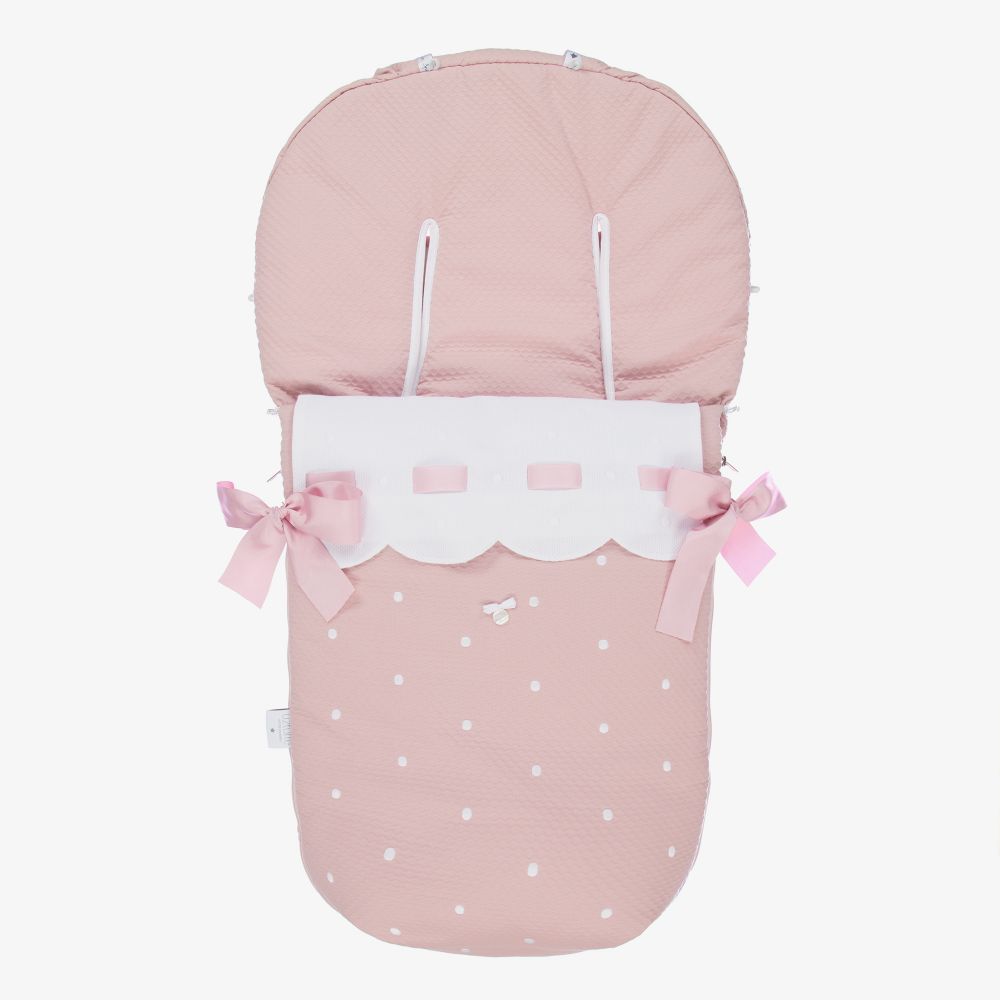 Uzturre - Rosa Fußsack für Buggy  | Childrensalon