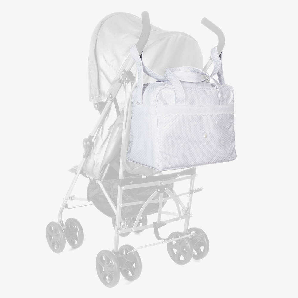 Uzturre Sac langer blanc 40 cm Childrensalon Outlet