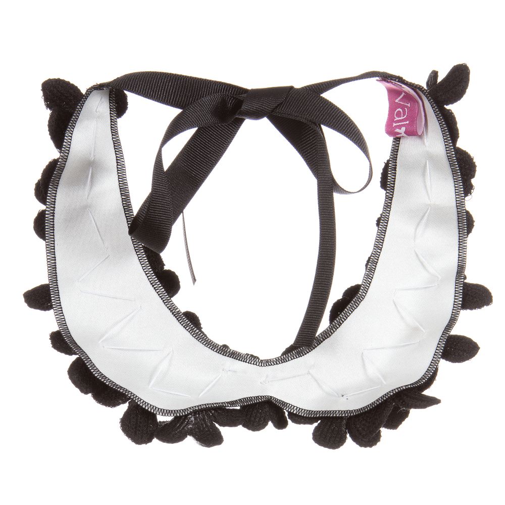 ValMax-Girls Black Decorative Collar | Childrensalon Outlet