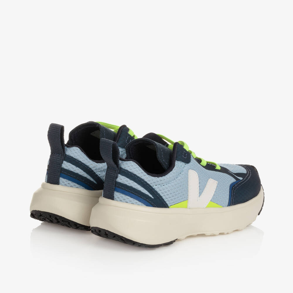 VEJA-حذاء رياضي شبك لون أزرق للأولاد | Childrensalon Outlet