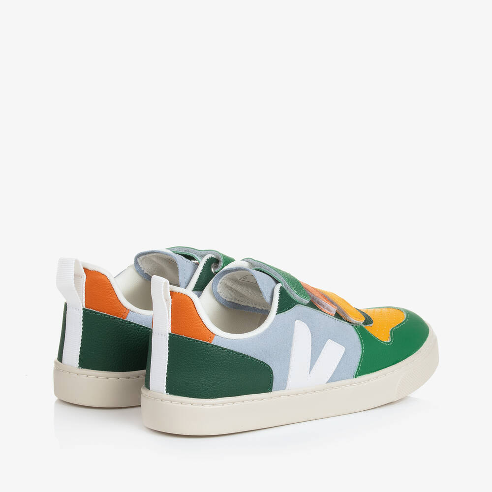 VEJA-حذاء رياضي جلد وشامواه بألوان متعددة للمراهقين | Childrensalon Outlet