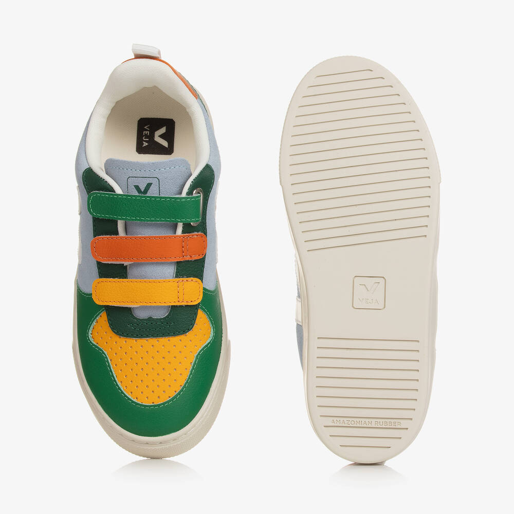 VEJA-حذاء رياضي جلد وشامواه بألوان متعددة للمراهقين | Childrensalon Outlet