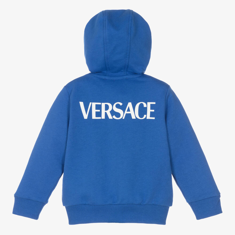 Versace hot sale hoodie blue