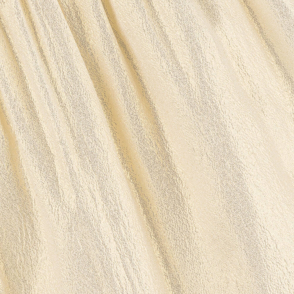 Versace-فستان غريسا كريب لون ذهبي | Childrensalon Outlet